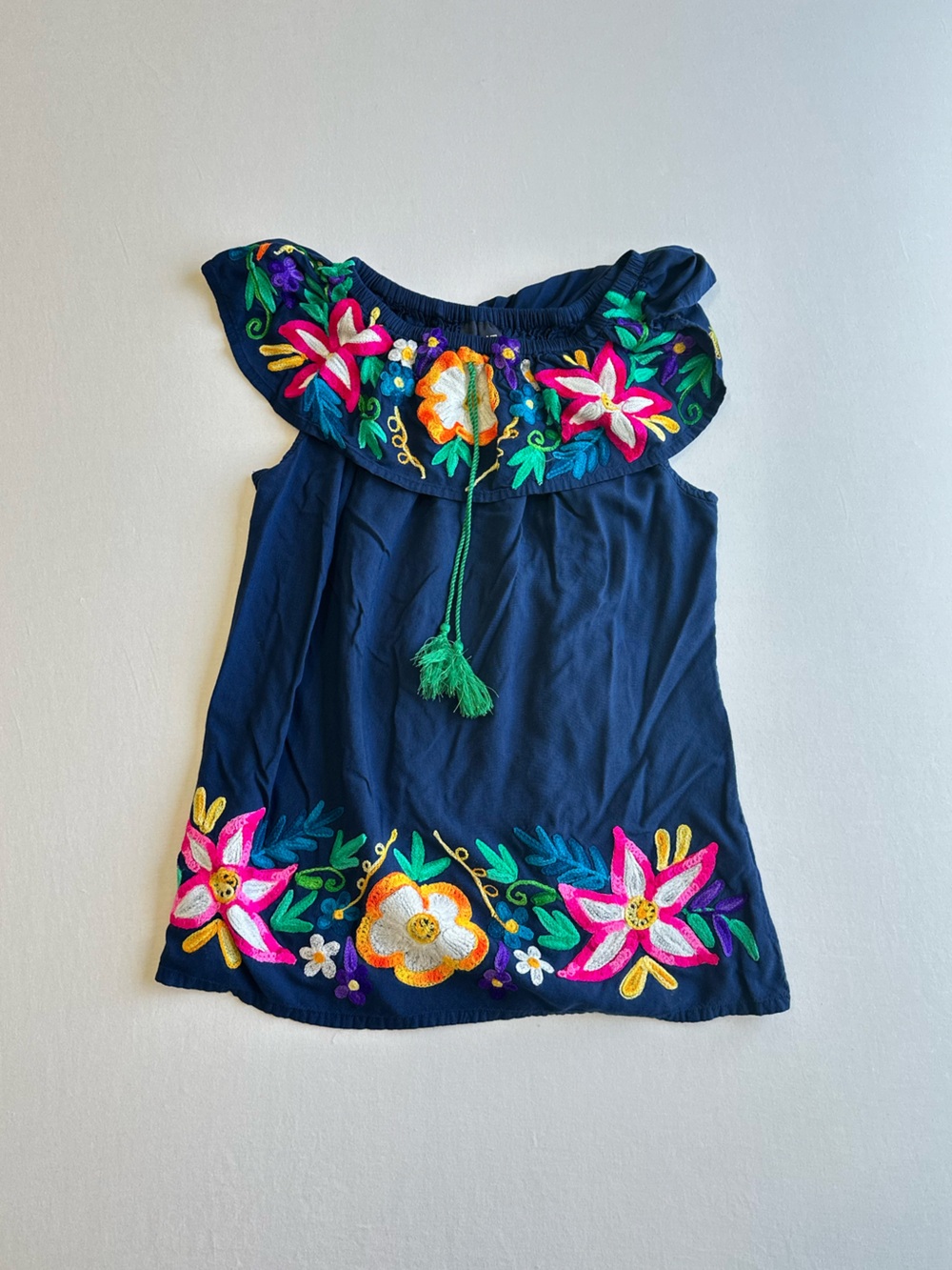 Mexican Seerat Floral Embroidered Blouse